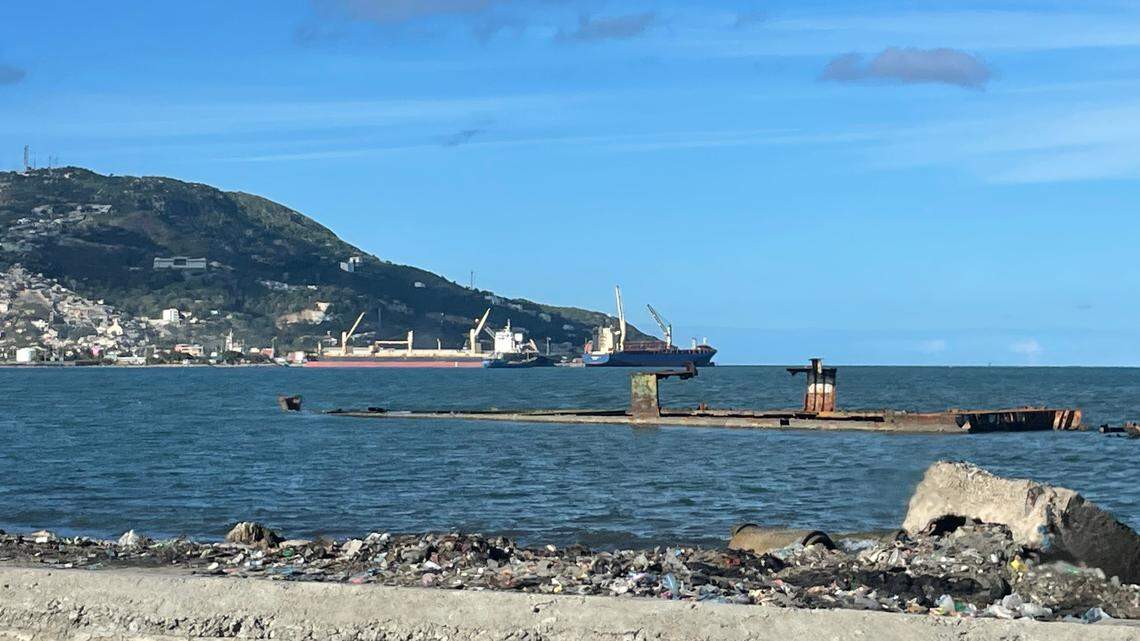 Shacks that once housed residents along the waterway in the city of Cap-Haïtien, Haiti, were torn down years ago in order to make room for construction to help the Caracol Industrial Park move containers more quickly through the area’s busy streets. But years later, neither a new bridge nor revamped seaport in the northern city exists.