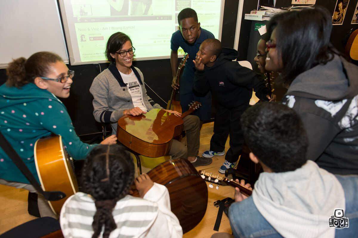 Guitars Over Guns, which offers music education and mentoring to children in disadvantaged neighborhoods, is one of the first nonprofits supported by Social Venture Partners Miami.
