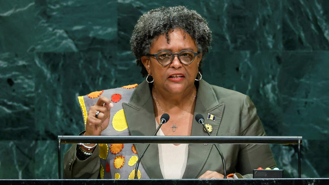 Barbados PM Mottley didn’t go after top UN job, but still weighs in on what’s needed