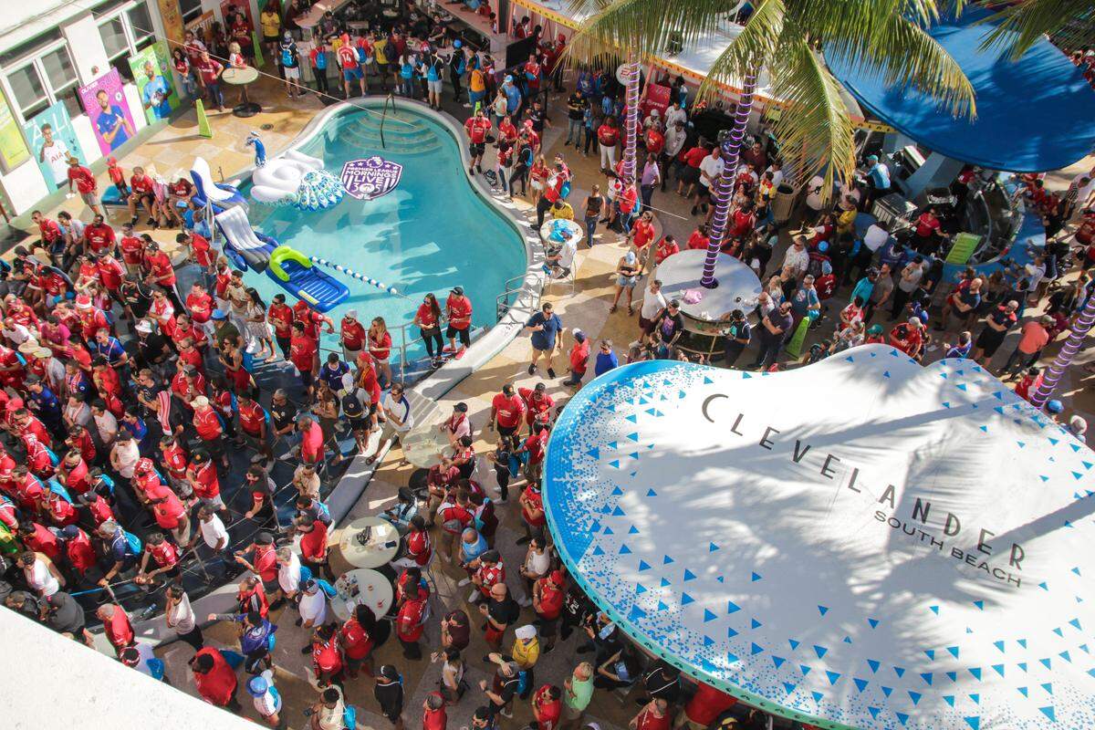 The Clevelander will be one of the best places in Miami to watch the World Cup.