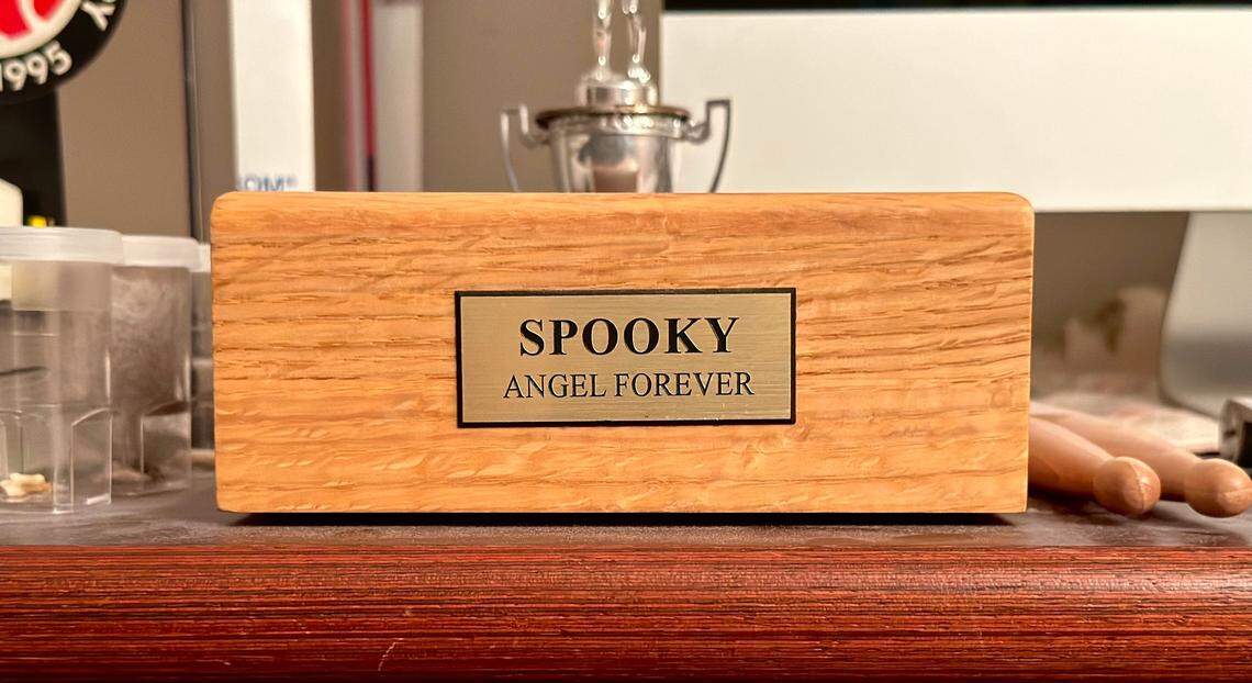 Your veterinarian or animal hospital can suggest, or offer for a fee, cremation services and urns for the cremains of your pet.