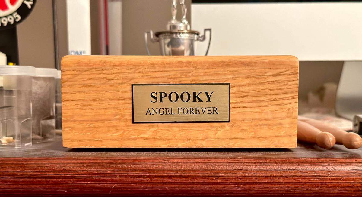 Your veterinarian or animal hospital can suggest, or offer for a fee, cremation services and urns for the cremains of your pet.