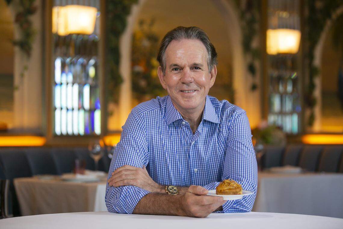 Chef Thomas Keller at his restaurant, Surf Club, in Surfside on Friday, November 9, 2018.