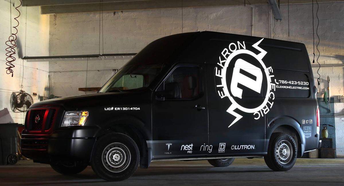 Elekron Electric now requires technicians to wear protective gear before entering people’s homes or businesses.