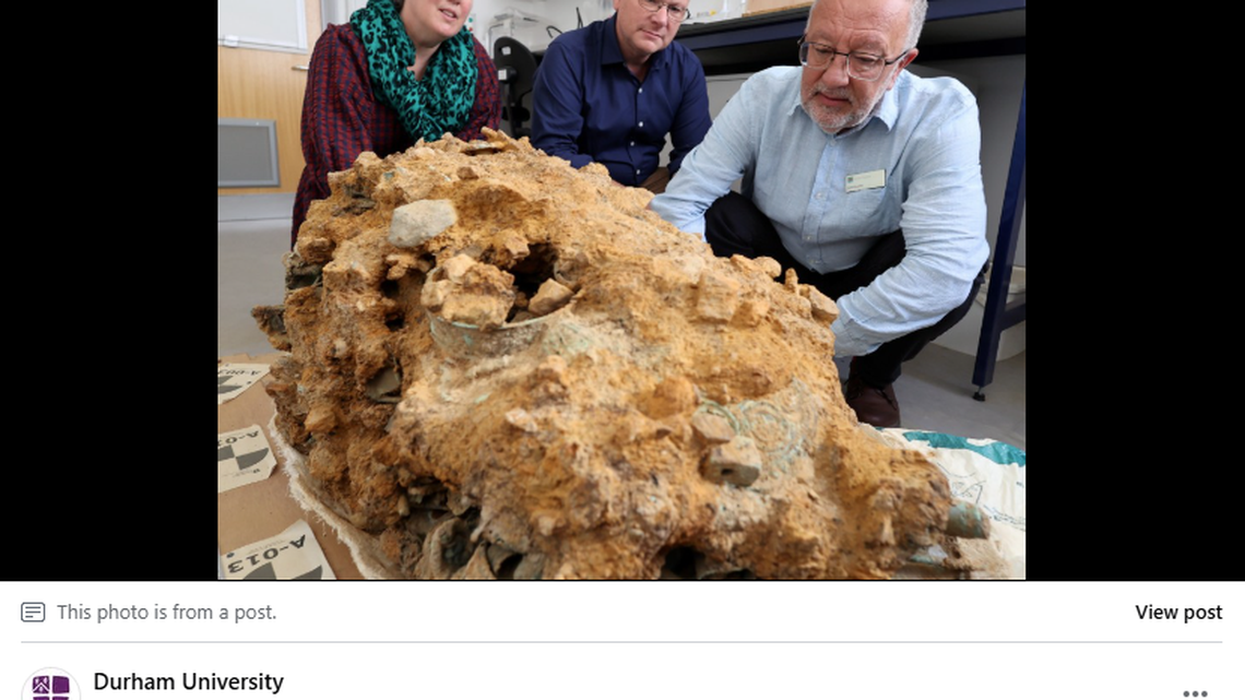 A massive Iron Age hoard with more than 800 pieces was discovered in northern England.