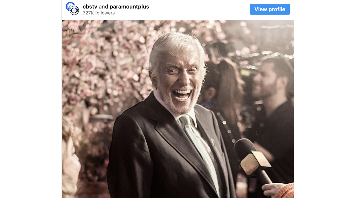 Dick Van Dyke didn’t attend Emmy Awards show.