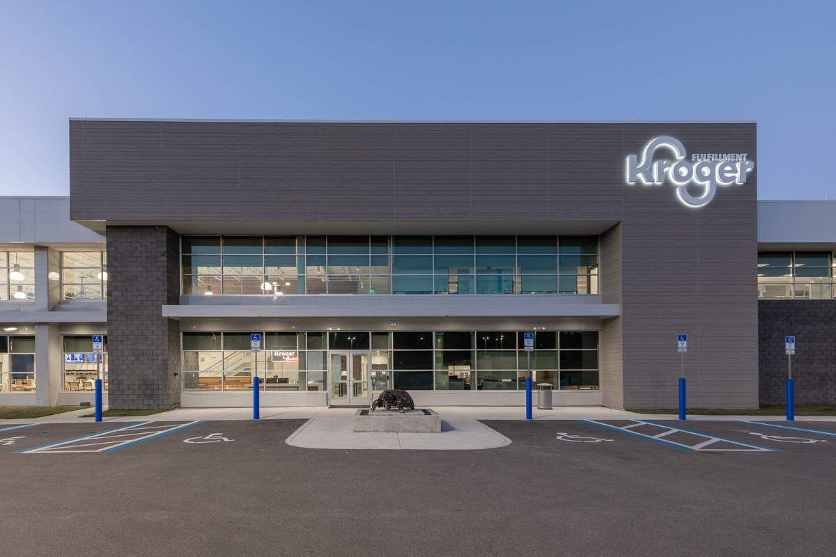 The Kroger fulfillment center in Groveland, Florida.