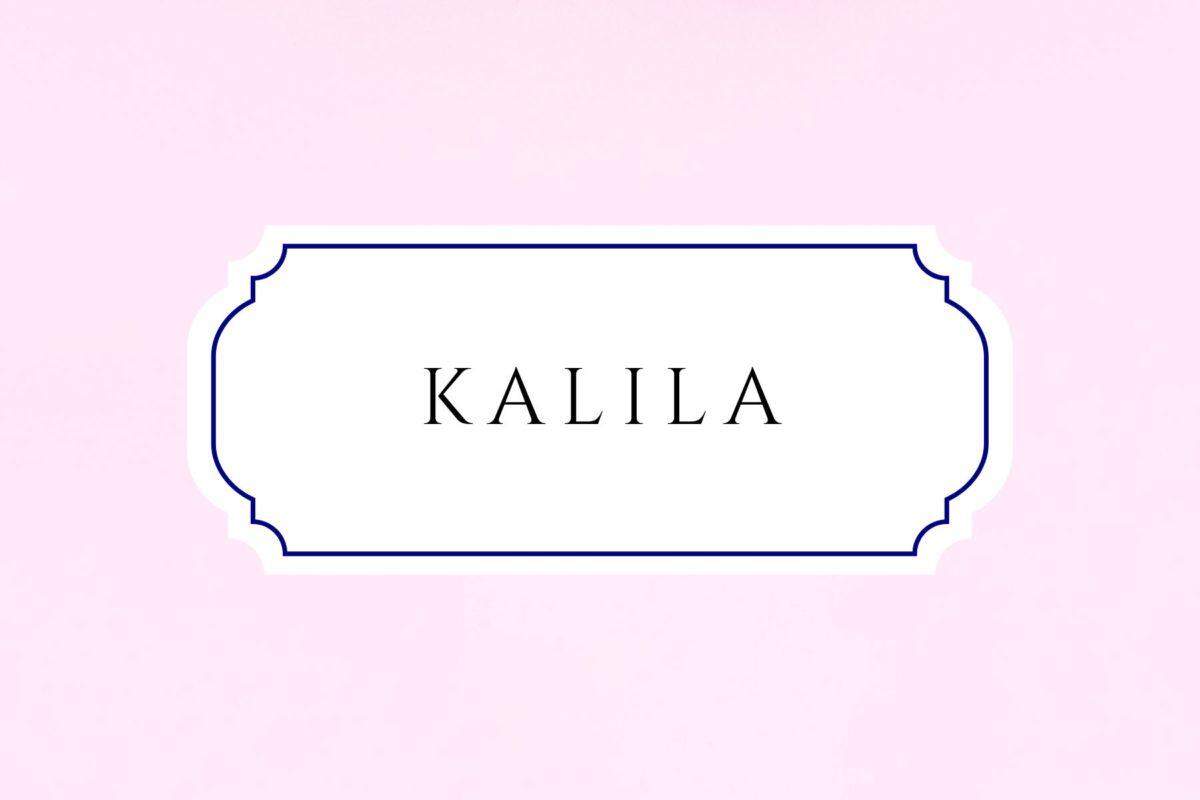 Baby names Kalila