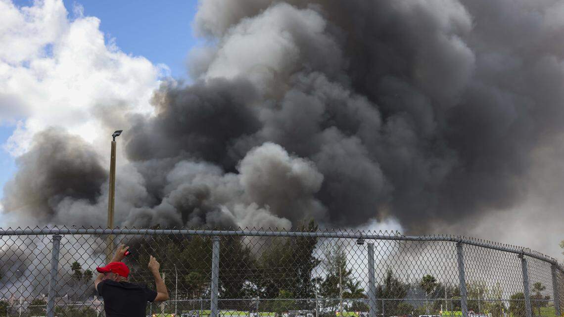 Warehouse fire in North Miami-Dade could burn for days. Here’s the latest