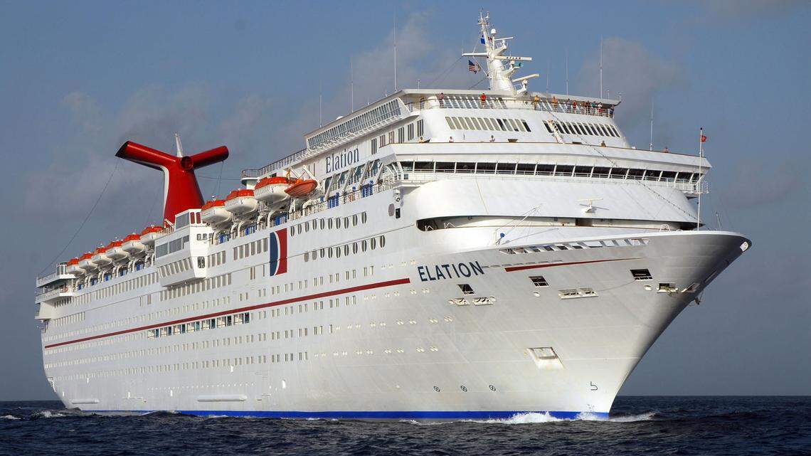 The Carnival Elation cruise ship discharged around 5,900 gallons of gray water into the ocean at Port Canaveral on Thursday in violation of U.S. regulations. 