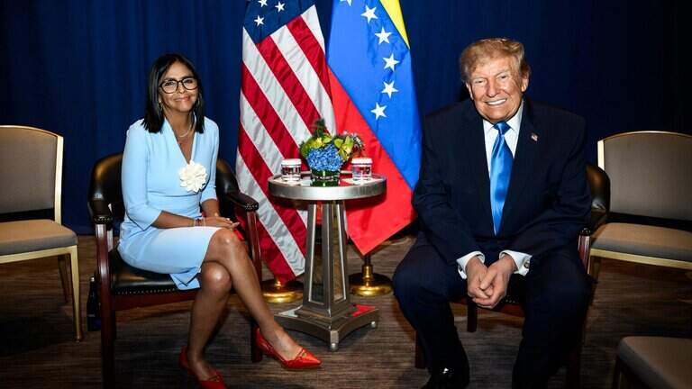 Trump meets Delcy Rodríguez as relationship with Venezuelan leader deepens