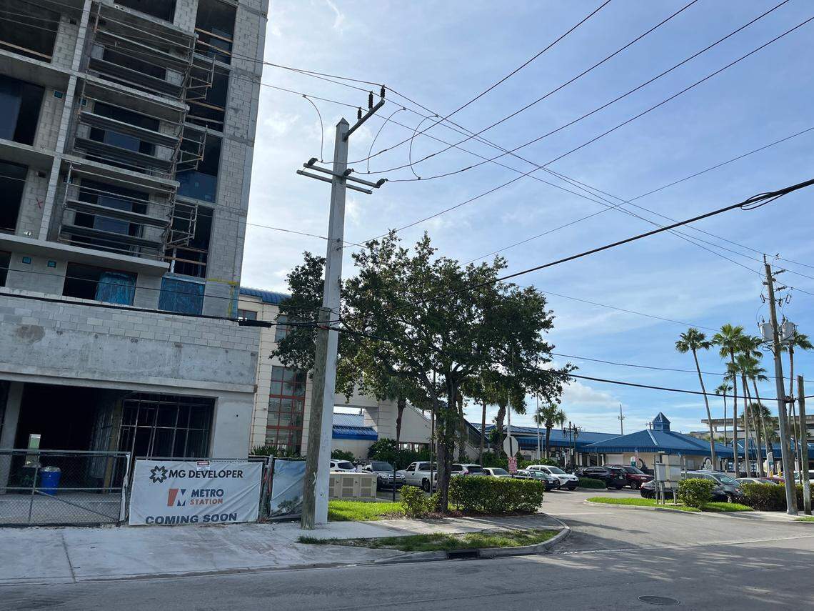 New apartment buildings are opening in the shadows of a Tri-Rail station in Hialeah that connects with nearby Metrorail and a route to downtown Miami.