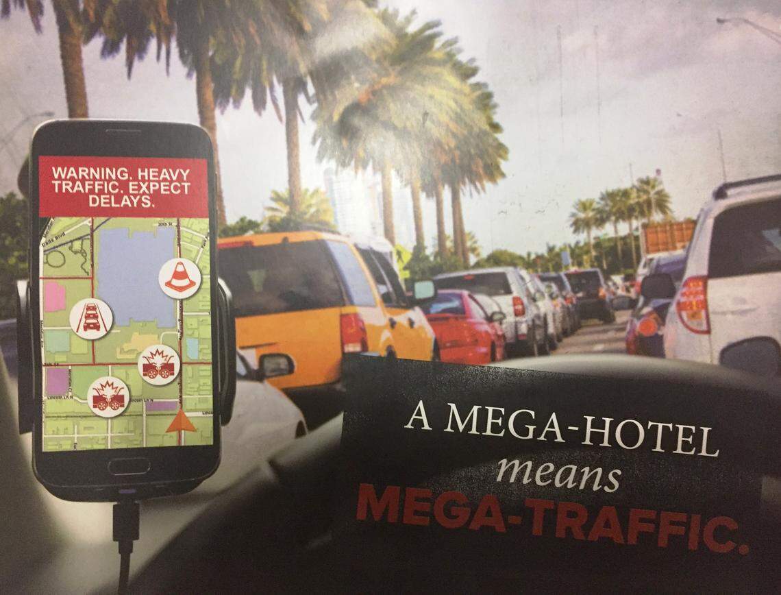 A mailer paid for by Preserve Miami Beach’s Future, a mysterious political committee that closed after operating for just two weeks. The committee opposes a proposed convention center hotel in Miami Beach.