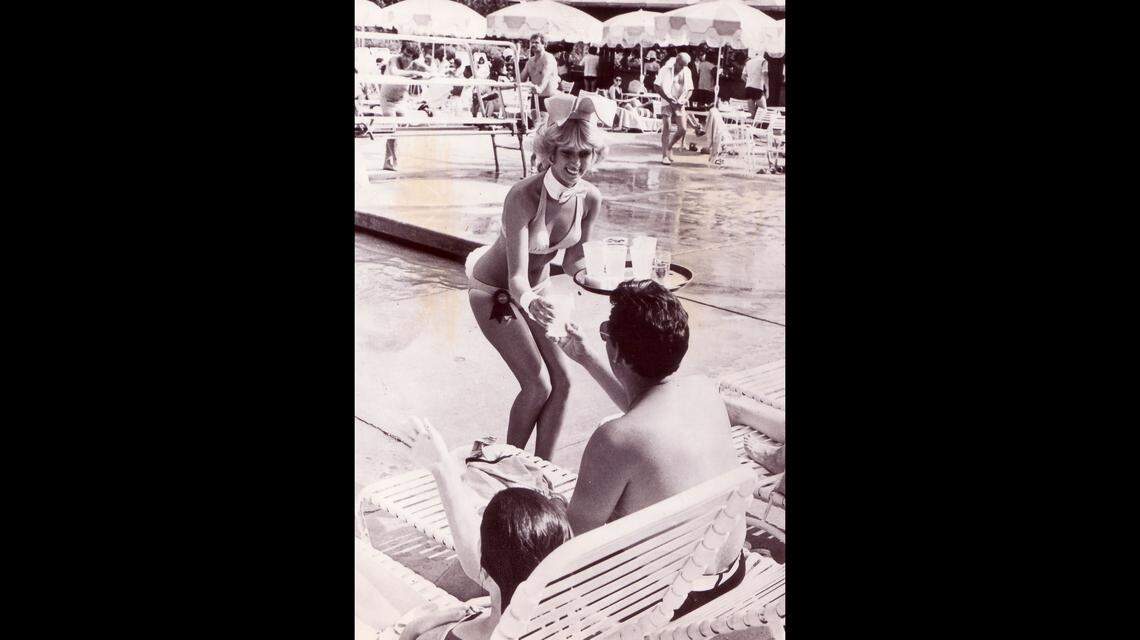 A 1980 file photo from the Playboy Club.