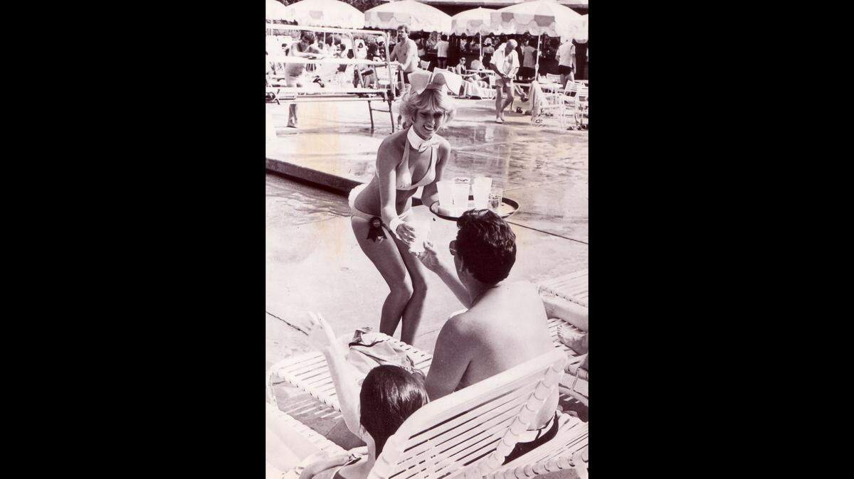 A 1980 file photo from the Playboy Club.