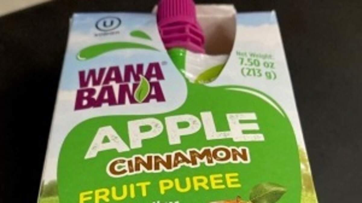 La canela se utilizó en las bolsas de puré de fruta de la marca WanaBana y en otros empaques de compota de manzana enviados a Estados Unidos. 