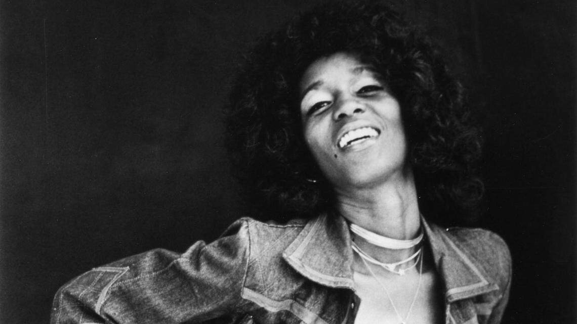 A 1970s promo photo of Miami singer Gwen McRae who hit No. 9 pop and No. 1 R&B in the summer of 1975 with her hit “Rockin’ Chair.”