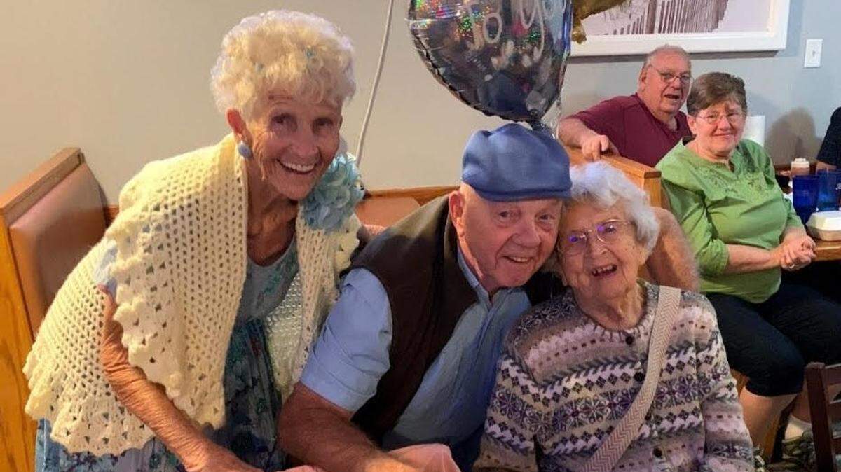 Rita Thomas celebrated her 95th birthday in February with about 30 of her friends at a Zephyrhills restaurant.