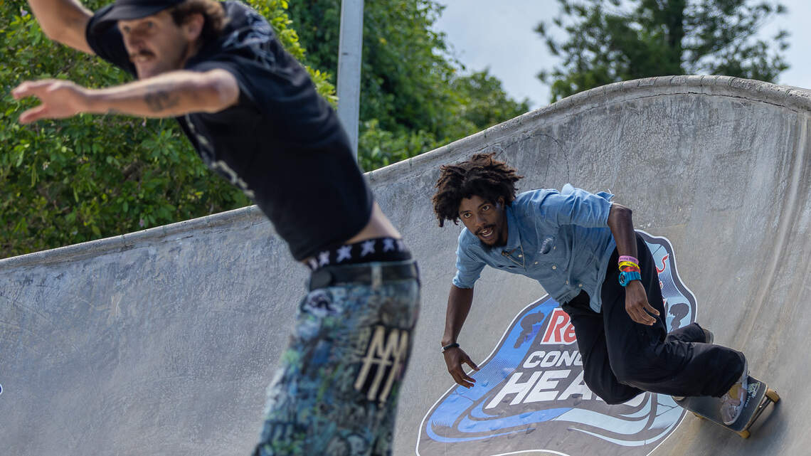 Miami skateboarders trade tricks for speed at Red Bull Concrete Heats competition
