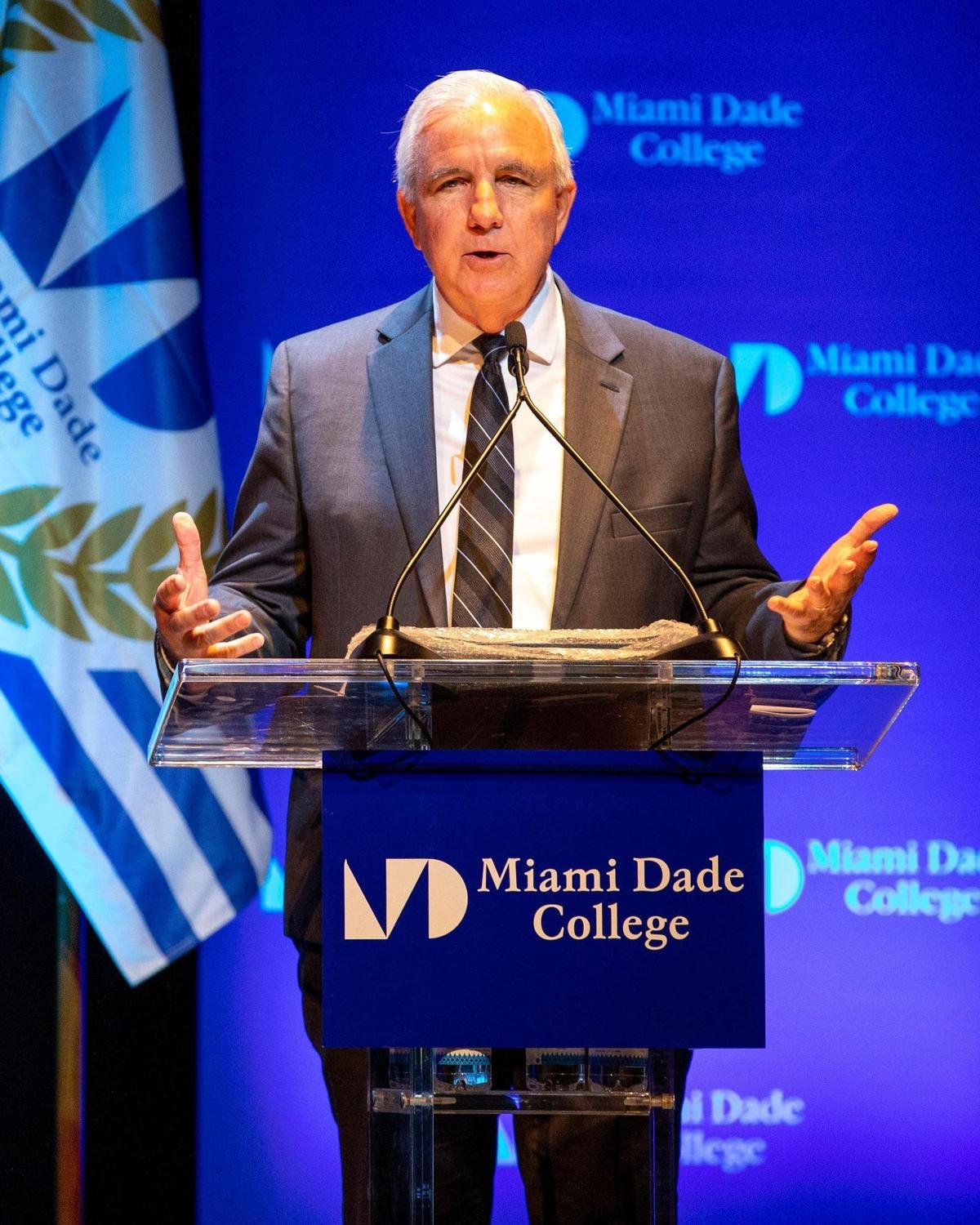 Rep. Carlos Gimenez, a Republican from the Miami area, served as Miami-Dade County mayor between 2011 and 2020.