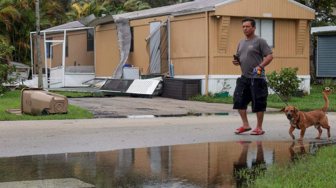 Miami-Dade, Broward mostly spared from Ian’s wrath. Some planes damaged, fencing down