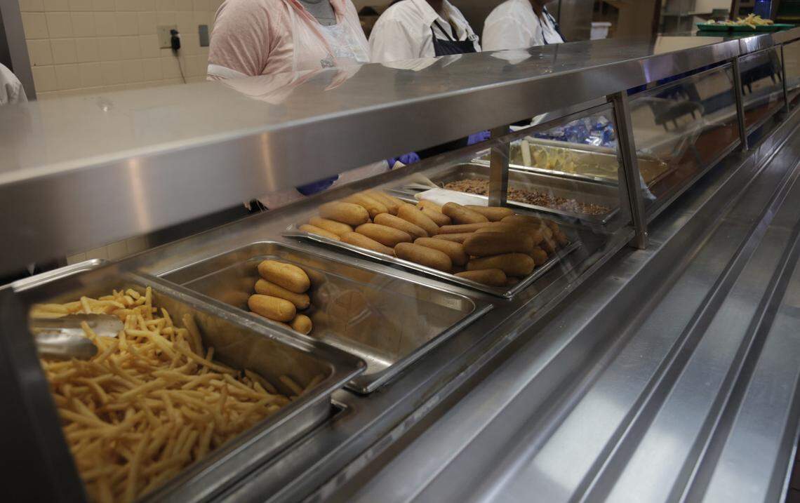 The food served at the government shelter in Homestead, which houses about 1,300 undocumented unaccompanied minors from Central America. The children are between the ages of 13-17 and are seeking asylum in the United States to escape the violence in their homeland.