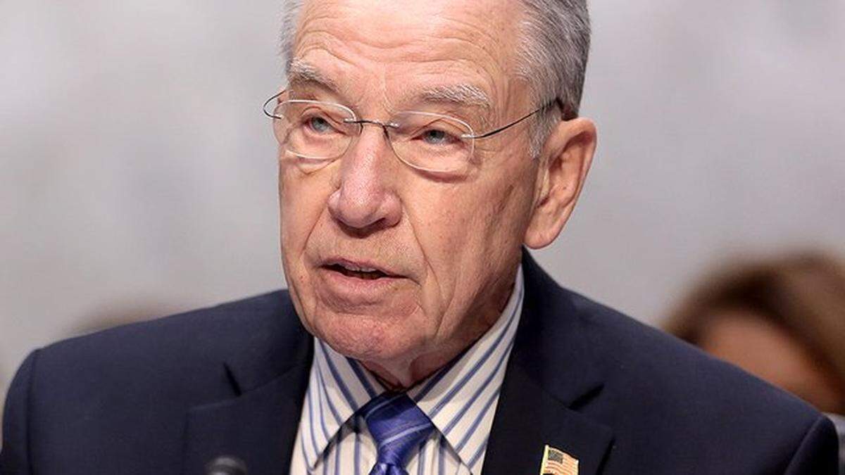 Sen. Charles Grassley,  chairman of the Senate Judiciary Committee