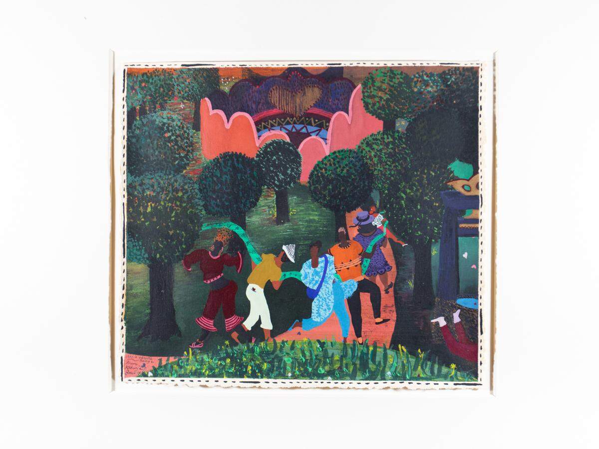Kabuya Pamela Bowens-Saffo, Untitled. Bowens-Saffo is having her first solo exhibit in Miami during Art Basel.