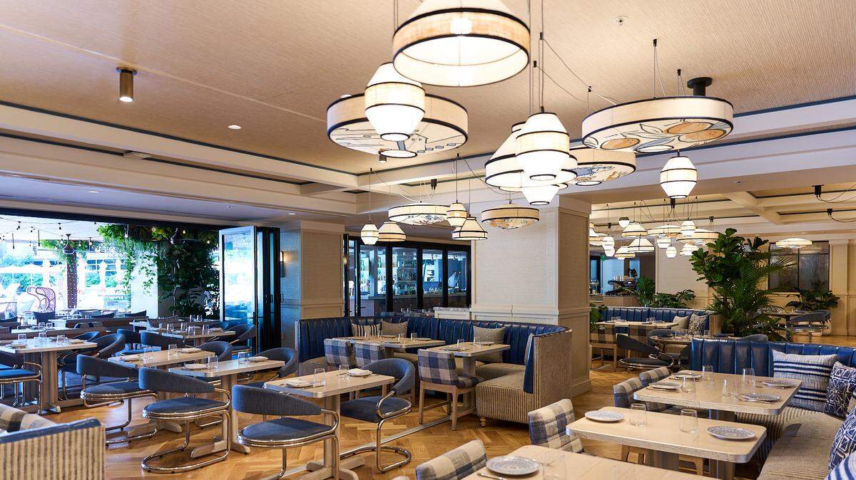 The interior of Chef José Andrés’ new restaurant Zaytinya at The Ritz-Carlton South Beach.
