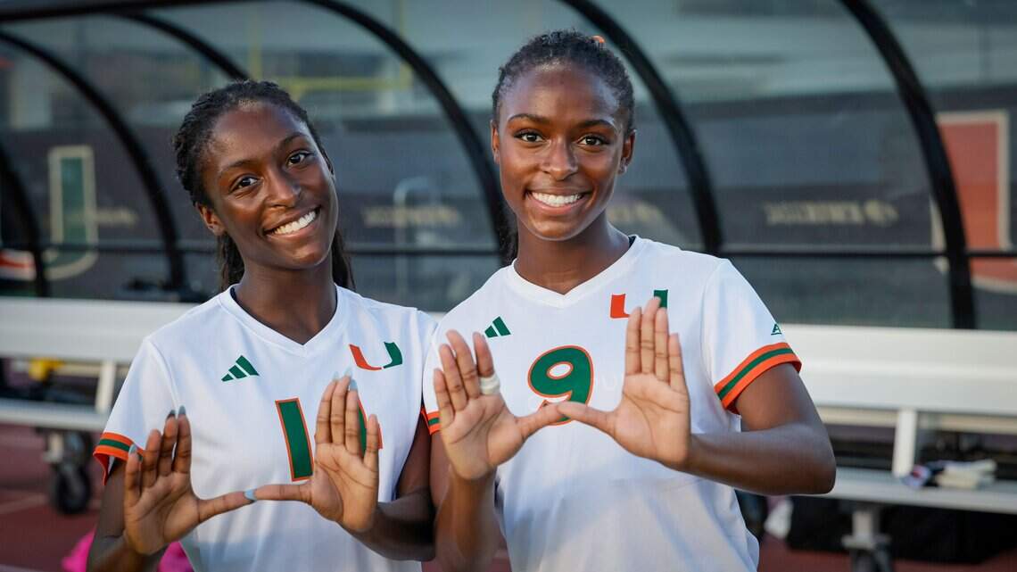 Twins Zoie and Kai Fontenot kick off their University of Miami careers together