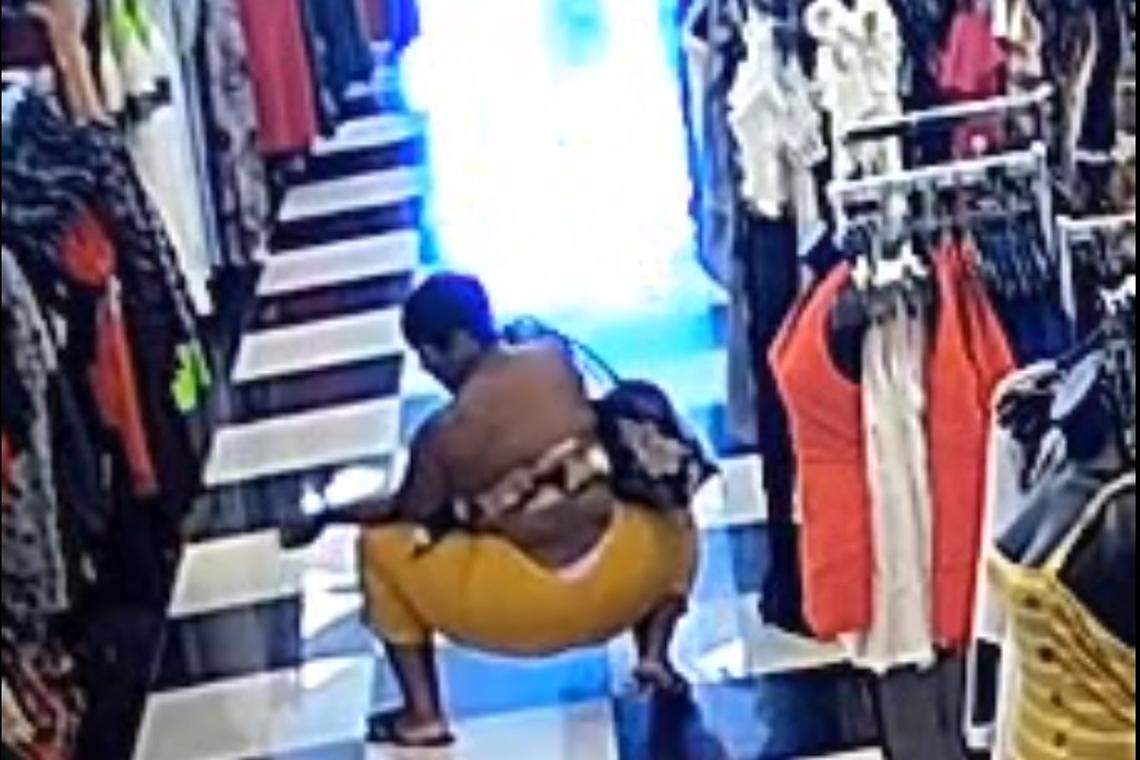 A woman was captured on surveillance video twerking inside a clothing store before she and her friend shoplifted nearly $400, police in Pembroke Pines said. The women have not been captured.