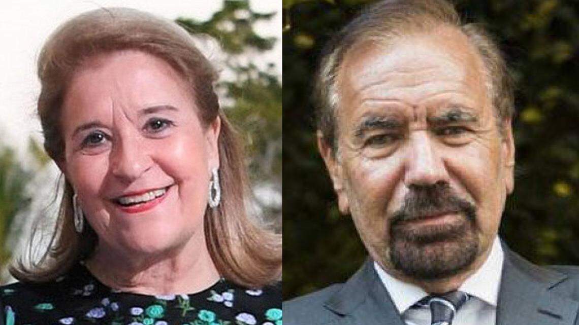 Susana Ibargüen and Jorge M. Pérez.