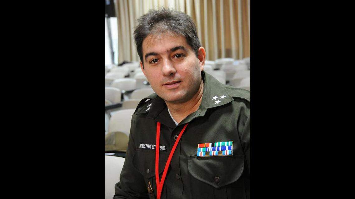 Cuban Col. Abel González Santamaría