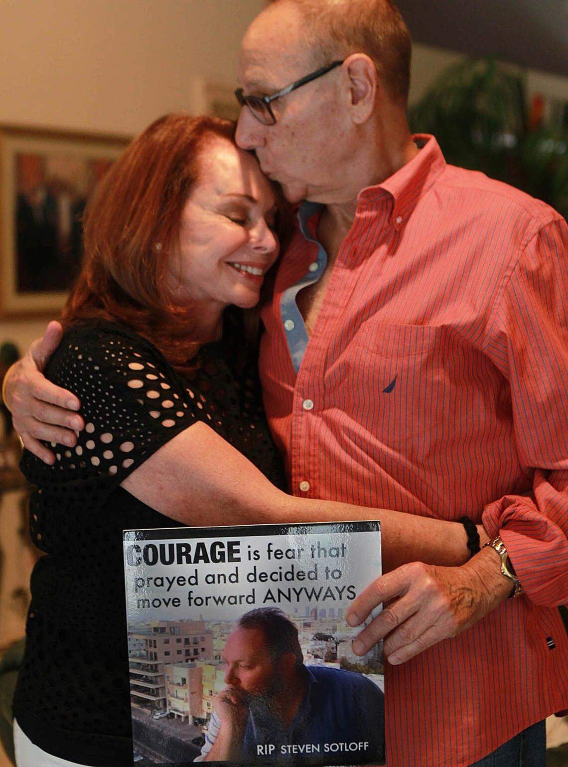 Steven Sotloff’s parents, Shirley and Arthur Sotloff of Pinecrest, in 2015.