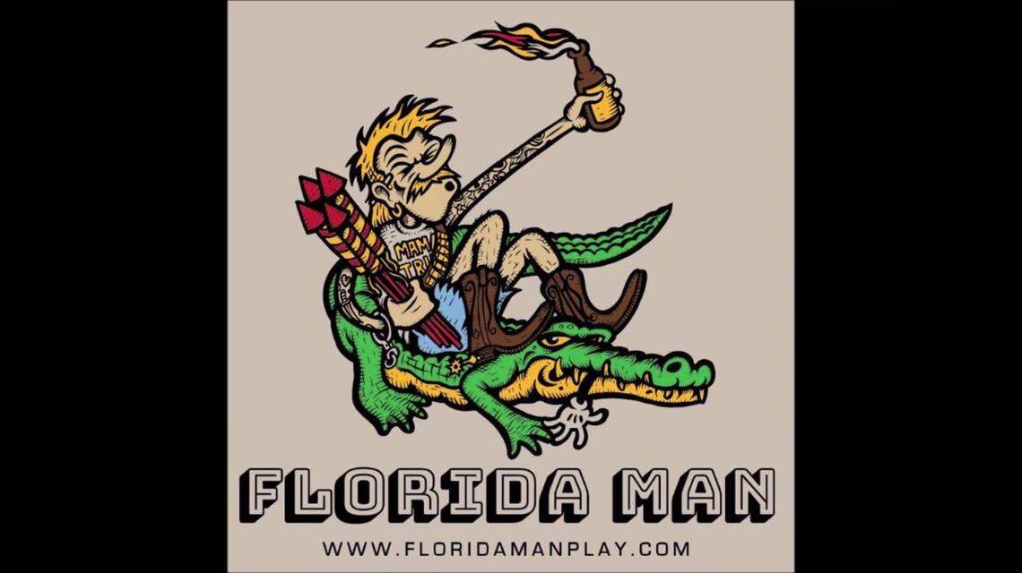 The logo for Michael Presley Bobbitt’s play, “Florida Man.” The show will play Off-Broadway July 31-Aug. 3 and as part of the 2019-20 season at Acrosstown Repertory Theatre starting in October.