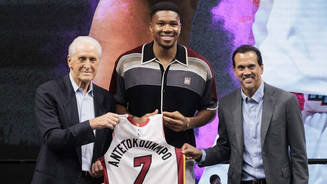 Heat’s Giannis Antetokounmpo ready for new start with new number: ‘It’s fresh. It’s clean’