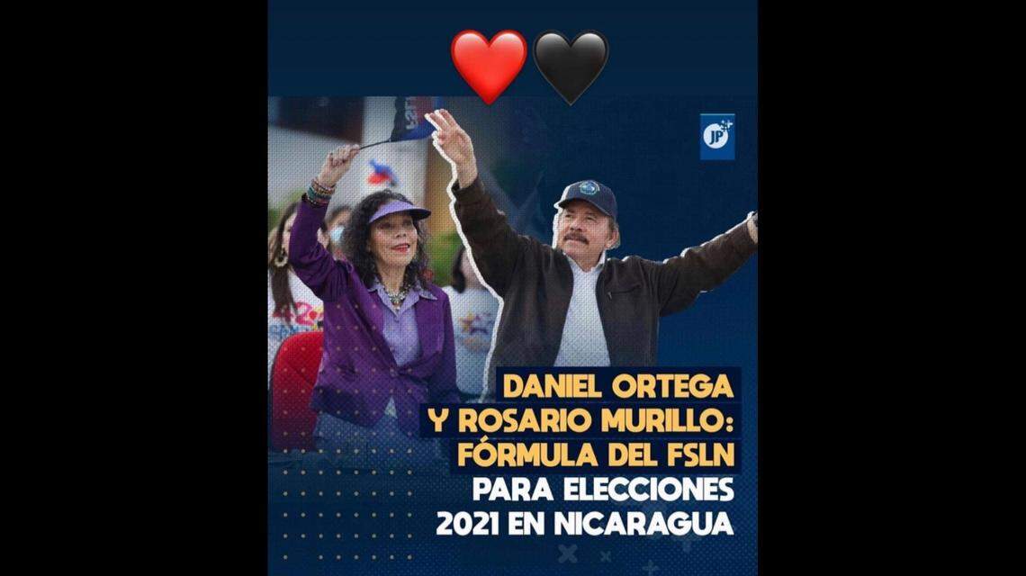 An Ortega Murillo campaign photo.