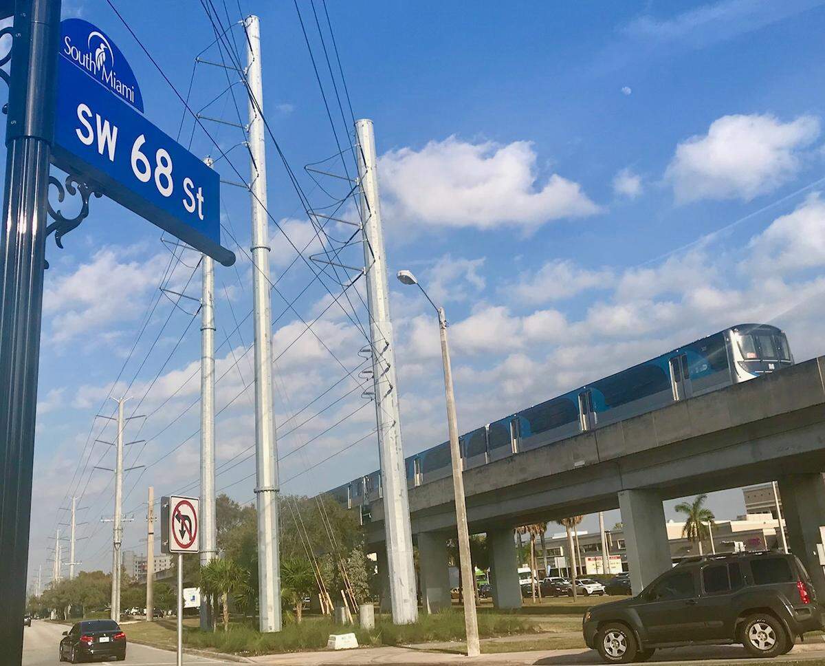 South Miami plans to fight FPL’s request to erect powerlines that could be even taller than the ones pictured here in Coral Gables