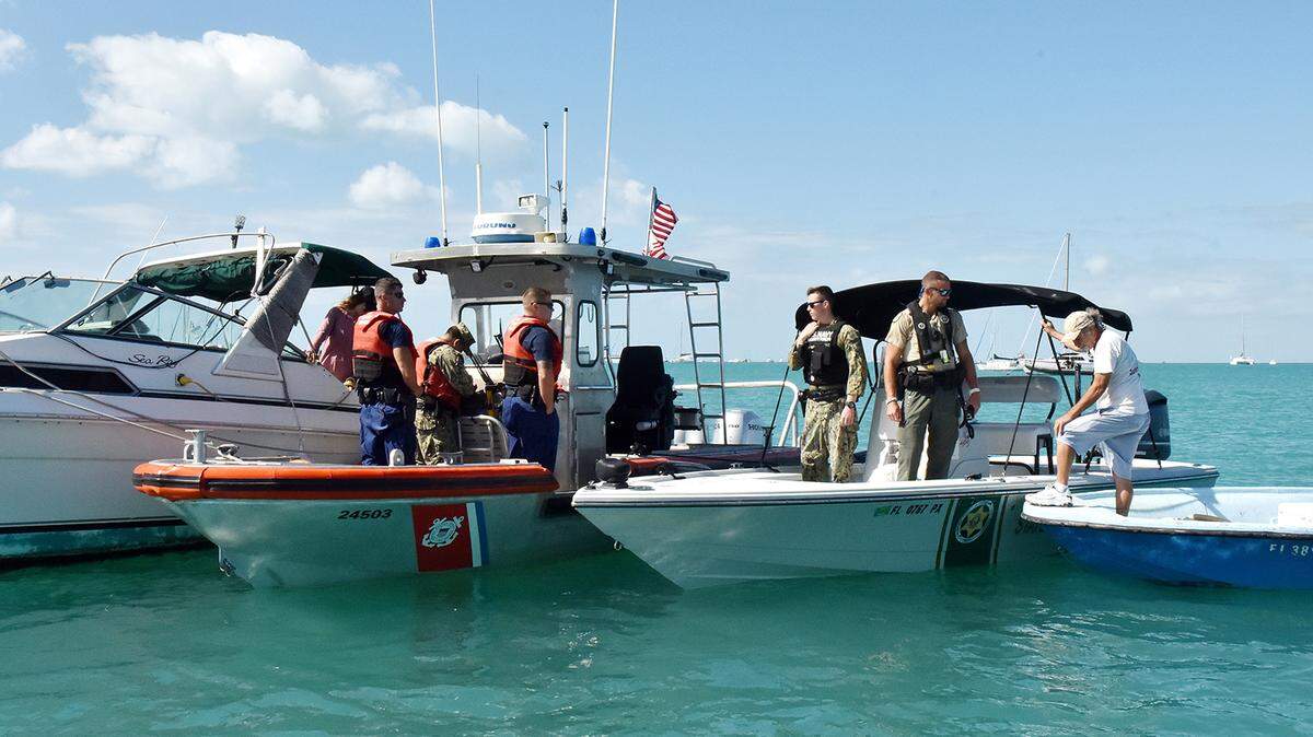 Naval Air Station Key West’s Security Forces on Friday issued 37 federal citations to vessels anchored in restricted waters off Fleming Key, including a number of vessels being operated as vacation rentals.