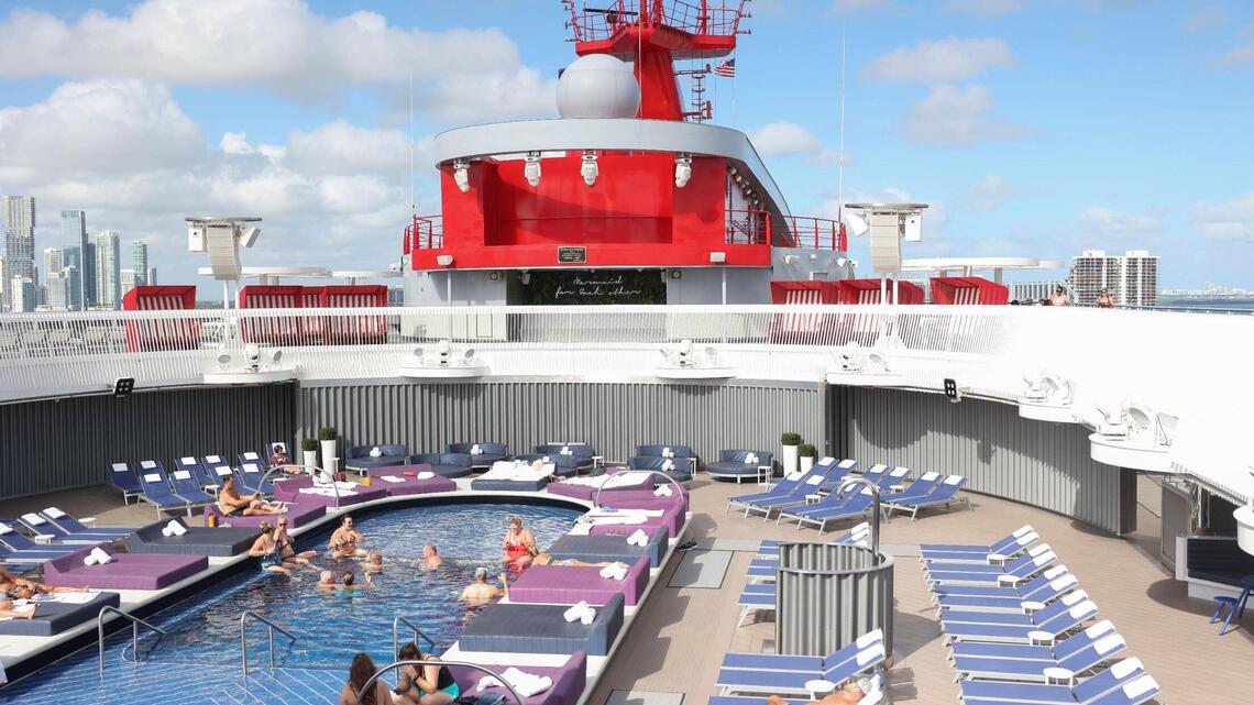 After rough start, Virgin Voyages finishes first year of adult cruising with new ship in Miami