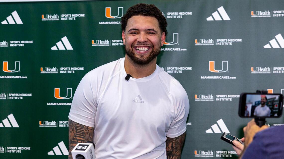 Miami’s Cam McCormick (’Grandpa’), nation’s only ninth-year college player, talks return