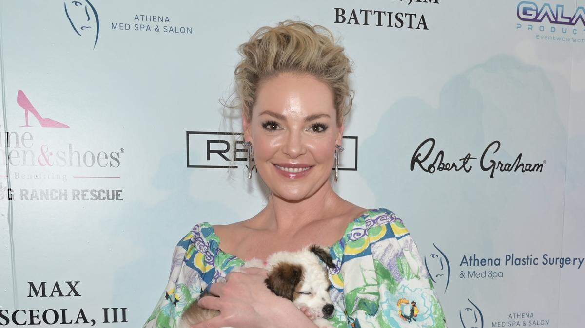 Katherine Heigl attends Wine, Women & Shoes Benefiting Big Dog Ranch Rescue at Mar-a-Lago on March 8, 2026 in Palm Beach, Florida. 