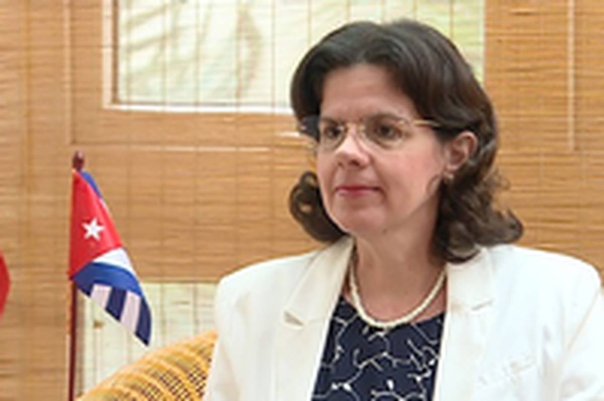 Cuba’s ambassador to the U.S. Lianys Torres. Source: Prensa Latina, Havana