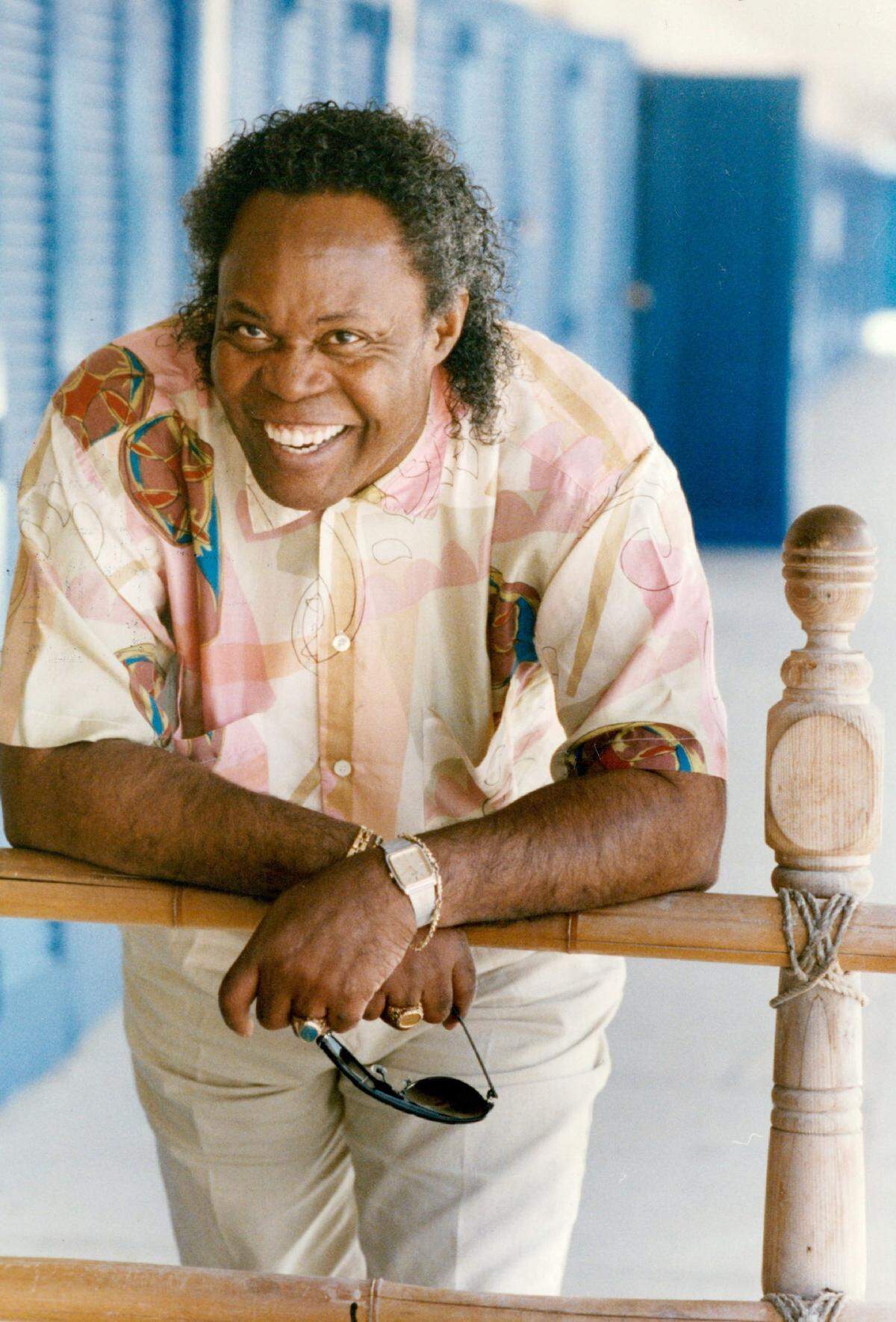 Rock and Roll Hall of Famer Sam Moore in Miami in 1992.