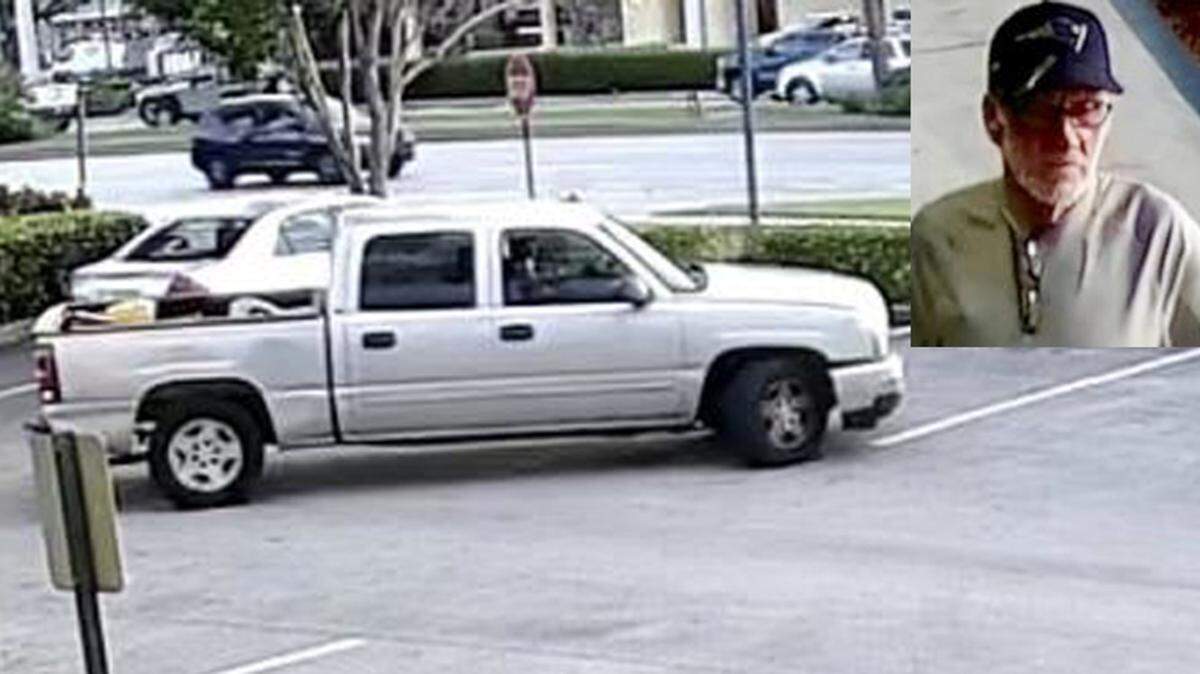 Michael Green of Boca Raton and the Chevrolet Silverado truck that BSO says hit Grigoriy Berkolayko on March 8. Berkolayko died March 9 from his injuries