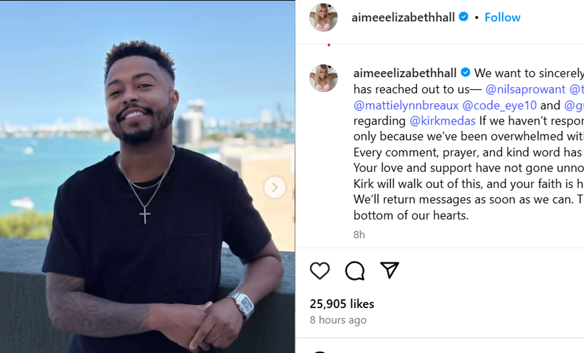 ‘Floribama Shore’ star Kirk Medas/Instagram screenshot