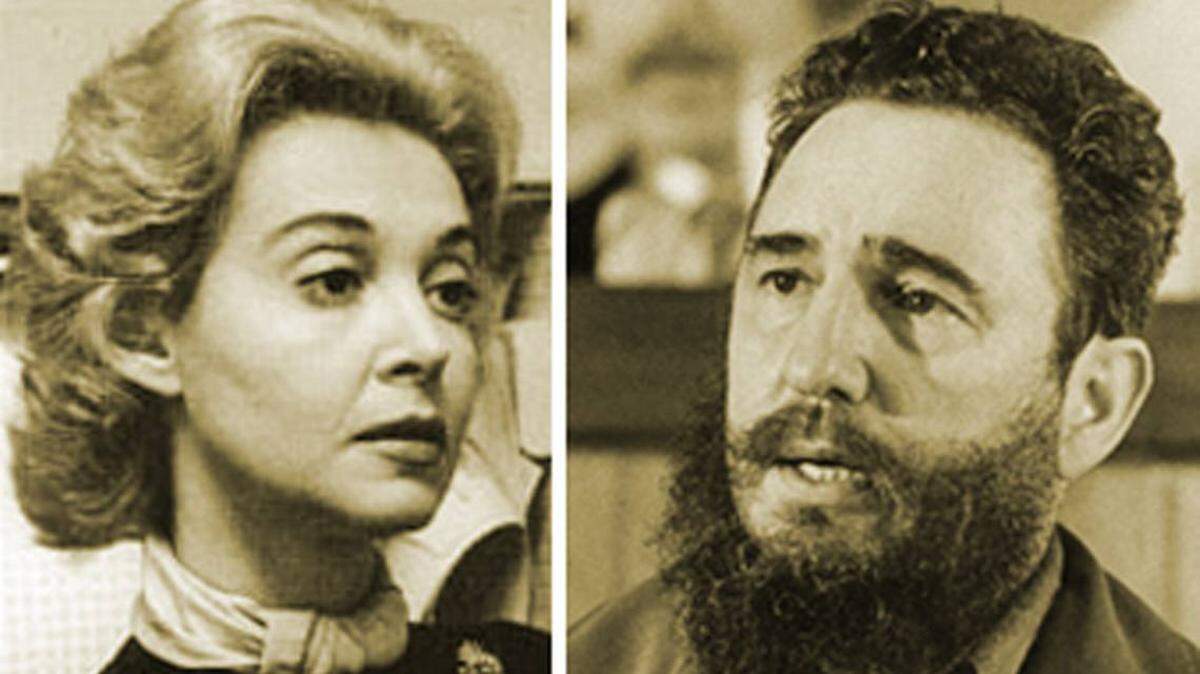 The North American journalist Lisa Howard interviewed Fidel Castro several times in the 1960s.