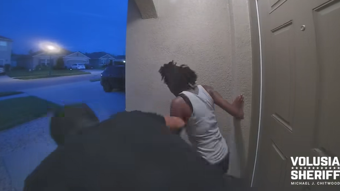 Two teenagers were seen on video kicking the home’s front door Sunday, July 6, the Volusia Sheriff’s Office said in a July 7 news release. They were arrested later that night.