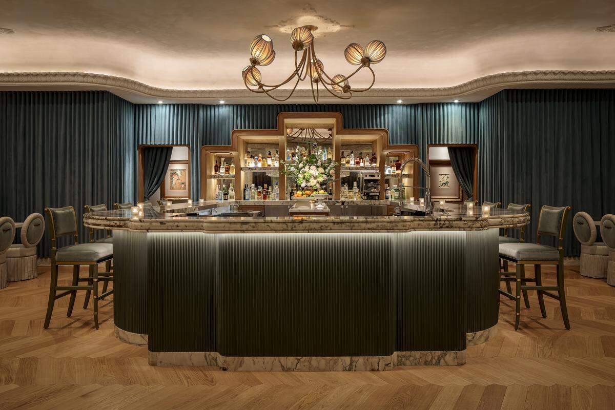 The bar at Mottai Japanese restaurant in Coral Gables.