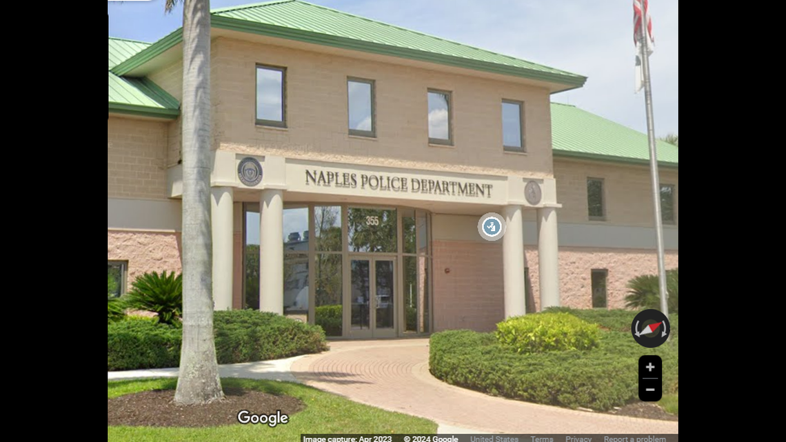 A 79-year-old Florida woman watched a stranger walk into her home, hug her, rest in her bed, then jump in her pool, Naples police say.